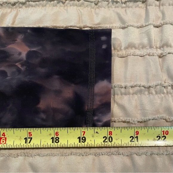 Lululemon Align Crop Leggings Diamond Dye Graphite Grey Pink Pastel 0 W6BDES - Picture 10 of 10